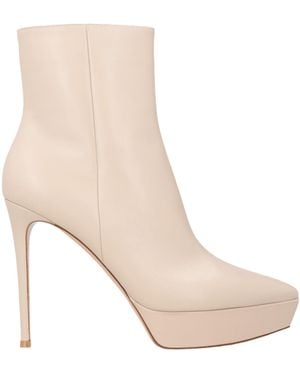 Gianvito Rossi Ankle Boots - Natural