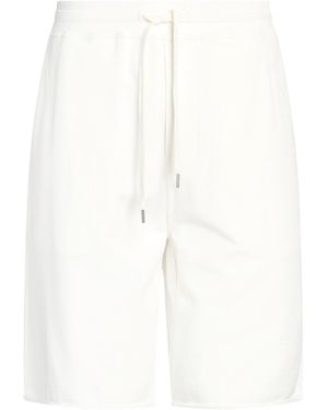 Brunello Cucinelli Cream Shorts & Bermuda Shorts Cotton - White