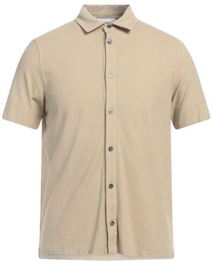 Alpha Studio Shirt Cotton, Elastane - Natural