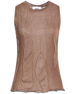 Alpha Studio Jumper Viscose, Polyester - Brown