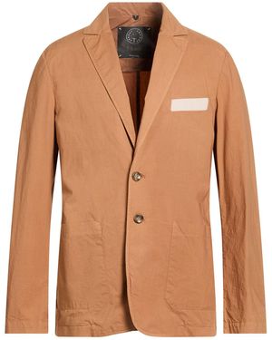 T-jacket By Tonello T-Earth Blazer Cotton, Elastane - Brown