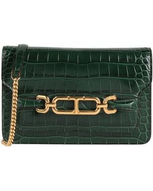 Tom Ford Cross-Body Bag Calfskin - Green