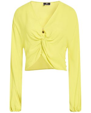 Elisabetta Franchi Lime Top Viscose - Yellow
