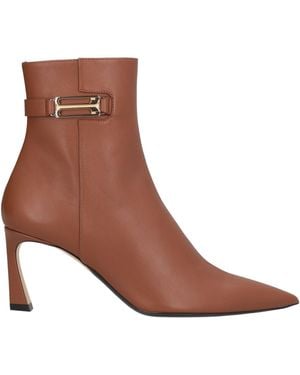 Victoria Beckham Bottines - Marron