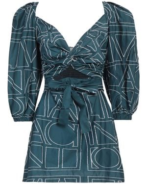 Liviana Conti Mini Dress Cotton, Polyamide, Elastane - Blue