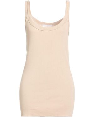 Daniele Fiesoli Tank Tops - Natural