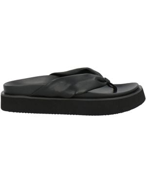 Yohji Yamamoto Thong Sandals - Black