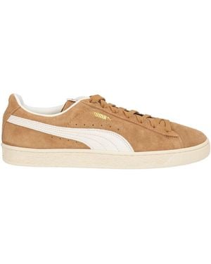 PUMA Camel Sneakers Leather - Natural