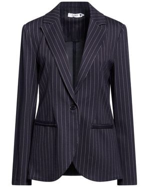 Please Blazer Viscose, Polyamide, Polyester, Elastane - Blue
