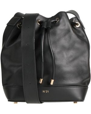 N°21 Cross-Body Bag Calfskin - Black