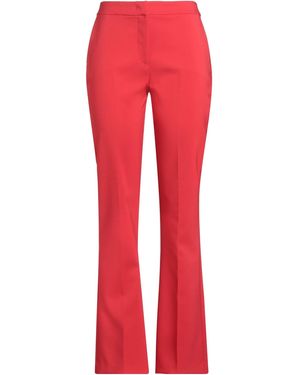 Hanita Pants Polyester, Elastane - Red