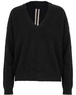 Rick Owens Sweater Alpaca Wool, Polyamide, Wool, Elastane - Black