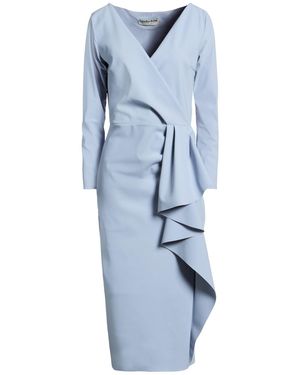 La Petite Robe Di Chiara Boni Sky Midi Dress Polyamide, Elastane - Blue