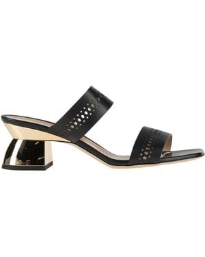 Baldinini Sandals Leather - Black