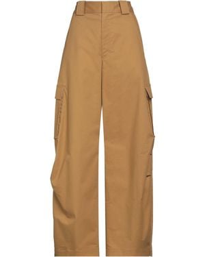 A.L.C. Camel Pants Cotton, Elastane - Natural