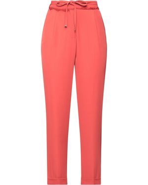 XT STUDIO Rust Pants Polyester, Elastane - Red