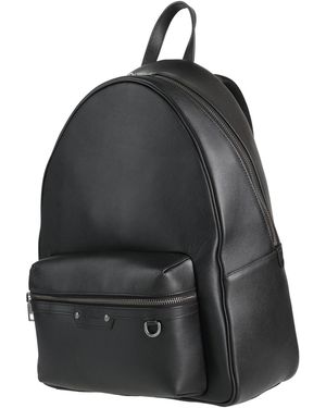 La Martina Backpack Leather - Black