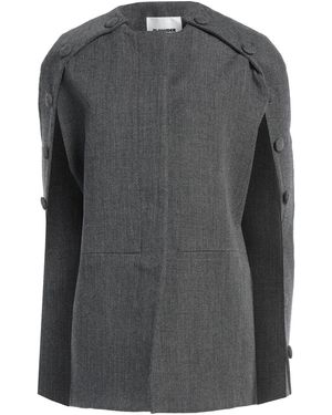 Jil Sander Cape Virgin Wool, Polyamide - Gray