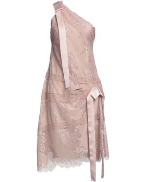Anna Molinari Midi-Kleid - Pink