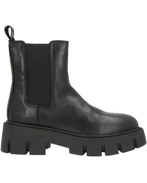 Replay Botines De Caña Alta - Negro