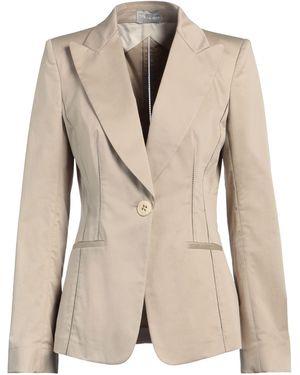 Mantu Blazer Cotton, Elastane, Silk - Natural