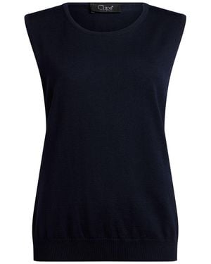 Clips Sweater Merino Wool - Blue
