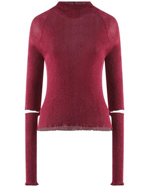 DES_PHEMMES Cuello alto - Rojo