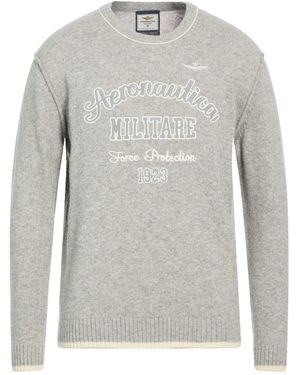 Aeronautica Militare Pullover - Grau