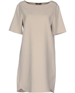 SEVENTY VENEZIA Mini Dress Polyester, Viscose, Cotton, Elastane - Natural
