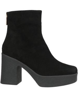 Pollini Ankle Boots Leather - Black
