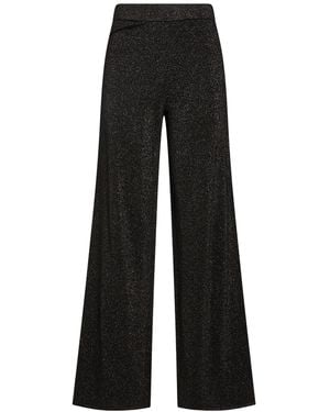 Elena Miro Pants Viscose, Polyester - Black