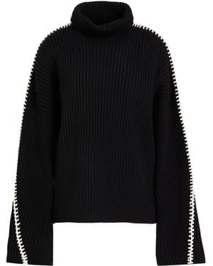 Rag & Bone Rollkragenpullover - Schwarz