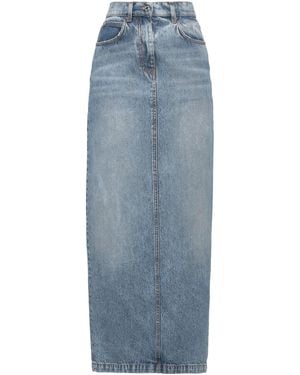 MSGM Maxi Skirt - Blue