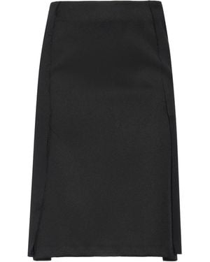 Raf Simons Midi Skirt Recycled Polyester - Black