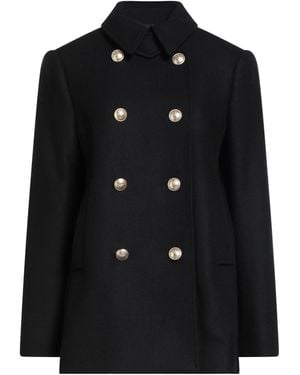 RED Valentino Coat Wool, Polyamide, Cashmere - Black