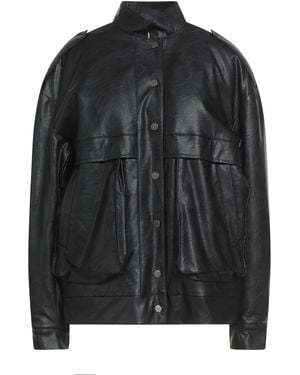Soallure Jacket Polyester, Polyurethane - Black