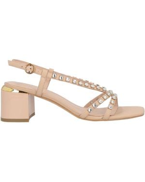 Pinko Sandals Leather - Natural