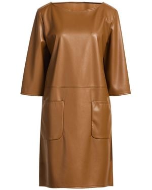 Max Mara Faux Leather Dresses for Women | Lyst