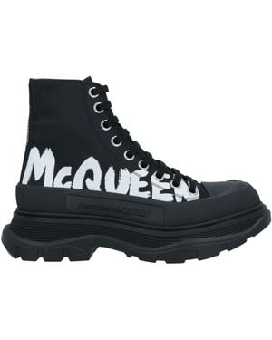 McQueen Ankle Boots - Black
