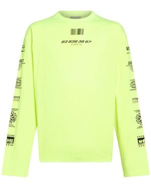 VTMNTS T-Shirt Cotton - Yellow