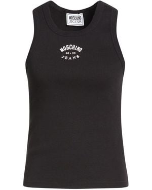 Moschino Tank Tops - Black