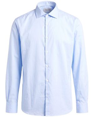 Brooksfield Sky Shirt Cotton - Blue