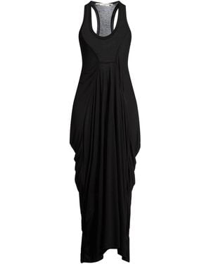 Isabel Benenato Midi Dress Modal - Black