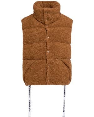 Khrisjoy Mouton et fourrure synthétique - Marron
