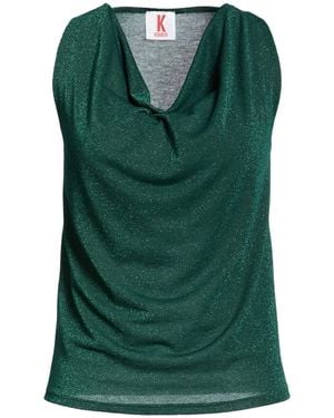 Kontatto Top Polyester, Viscose, Pac - Green