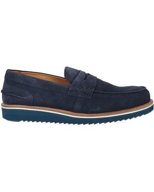 AGOSTINO DIANA Loafers Leather - Blue