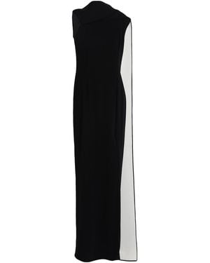 Roland Mouret Vestido Largo - Negro
