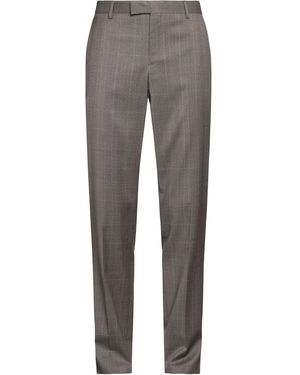 Paul Smith Khaki Trousers Wool - Grey