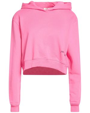 hinnominate Fuchsia Sweatshirt Cotton, Elastane - Pink