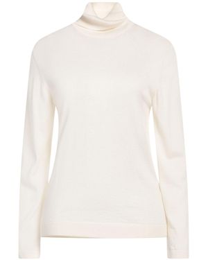 Purotatto Rollkragenpullover - Weiß